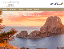Tablet Screenshot of ibiza-luxuryvillas.com
